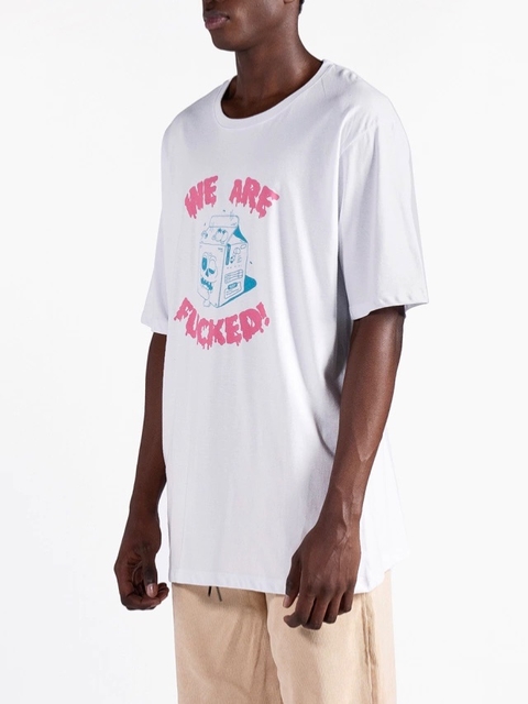Remera Save the World Blanca