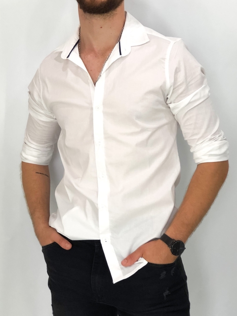 Camisa Drake Blanca