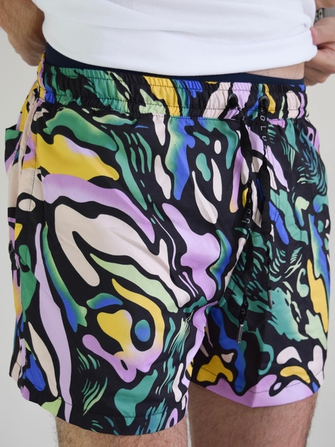 Short de Baño Beach Multicolor