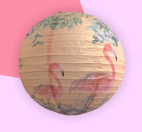 Globo chino en papel para lámpara