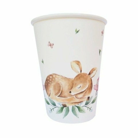 VASO POLIPAPEL BAMBI X10