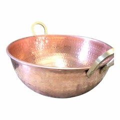 Tacho De Cobre 5 Litros P/ Doces + Mini Tacho Brinde - loja online