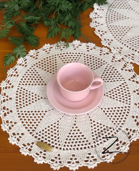 KIT DE AMERICANOS EM CROCHÊ MODELO IMPERIAL 2 LUGARES