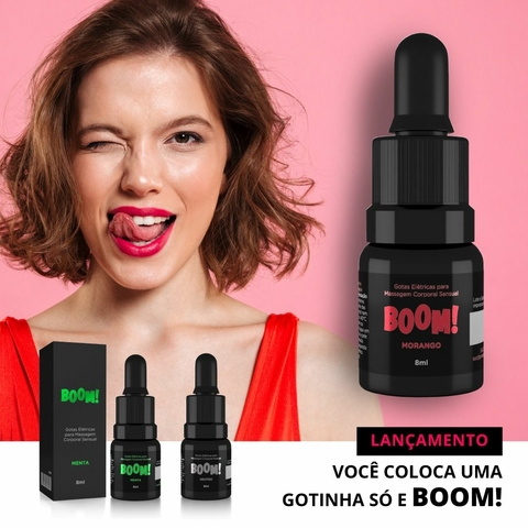 Gel Feminino Gotas Elétricas Boom Neutro 8ml