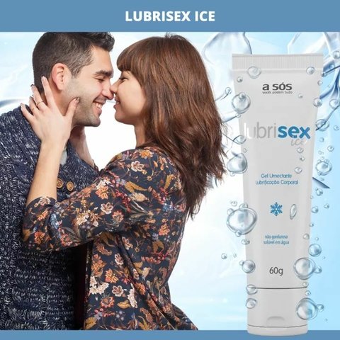 Gel Lubrificante Refrescante Lubrisex Ice - 60g