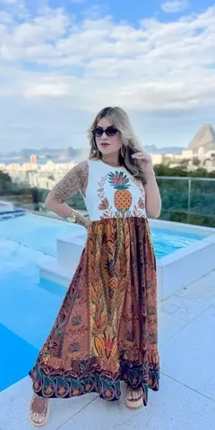 Vestido Camisa Flower Gipsy - comprar online