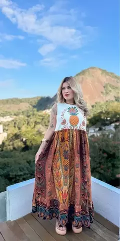 Vestido Camisa Flower Gipsy na internet
