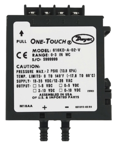 MSX-W12-IN-LCD | DWYER | Transmissor de pressão diferencial range 2 (1, 2, 3, 5" wc) com LCD 4 a 20 mA / Alim17 a 36 VCC - comprar online