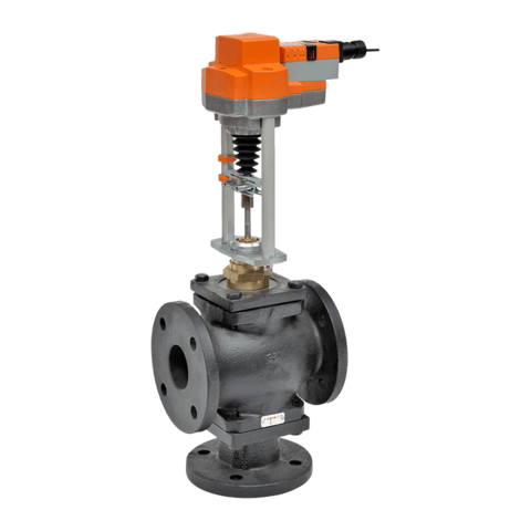 G765+EVB24-MFT | BELIMO | Válvula de 3 vias globo 2.1/2" com atuador proporcional - 24Vac