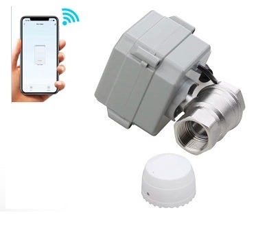RSA-CWVCSV | RSA SENSORS | Kit Controle Inteligente Wifi Sistema de Segurança de Água com Válvula de Desligamento De Água Inteligente Com Sensor de Vazamento Wifi - comprar online