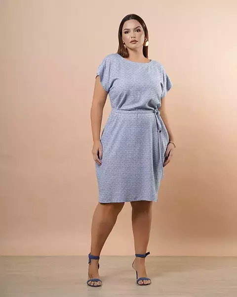 Vestido New Umbi 11625 viscose trabalhada - comprar online