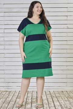 VESTIDO Juanna 29768 MM LISTRADO