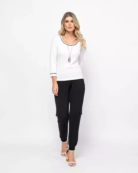 Blusa Mauricio 12159 algodao 3/4