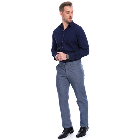 Calça Gessner 6523 jeans leve esporte fino