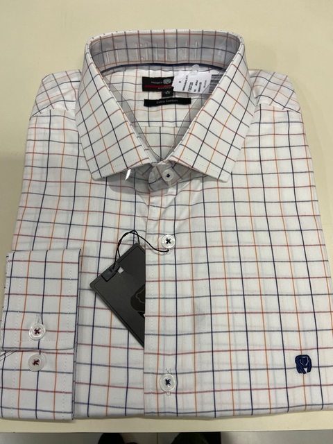Camisa Mount Vernon 3927320 m/L slim xadrez