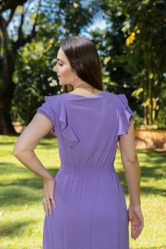 Vestido Valentina Sirrah 1066 Castilho crepe - Loja de Roupas A Praça