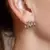 Brinco Ear Cuff Três Fios Aço Inox 304L AC680 - comprar online