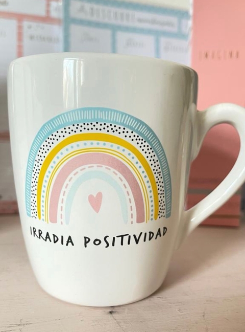 Taza Arco Iris Positividad