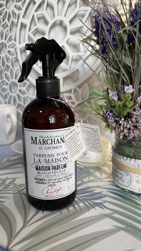 Home Spray Marchand D'Aromas Bergamota y Orquídea