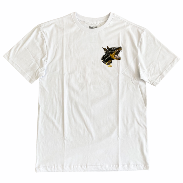 Camiseta DGK Beware Branca Camiseta DGK Beware Branca
