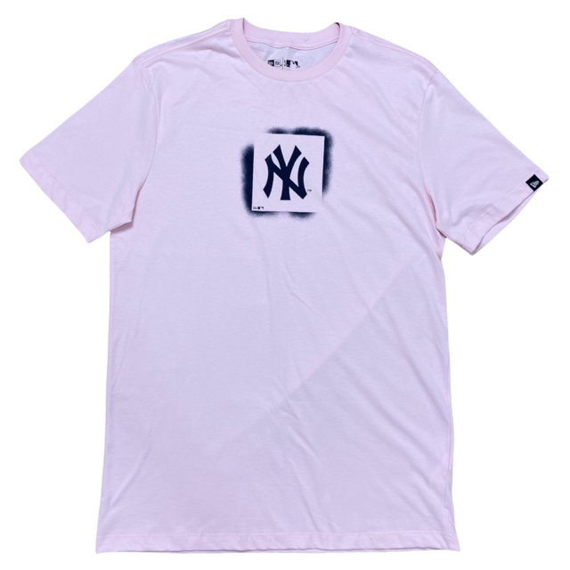 Camiseta New Era NY Tag Pixo Rosa Camiseta New Era NY Tag Pixo Rosa