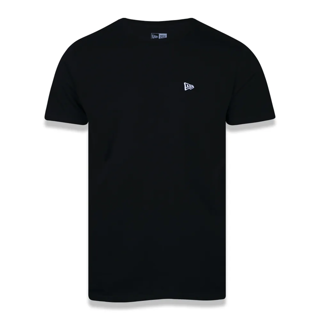 Camiseta New Era Loguinho Preta Camiseta New Era Loguinho Preta
