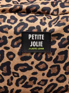 Mochila Petite Jolie Teen Onca/Preto PJ11055 - June Online