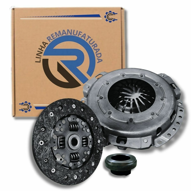 Kit Embreagem Remanufaturada Monza 1.6 1.8 8v 1982 até 1992 Platô/Disco/Rolamento