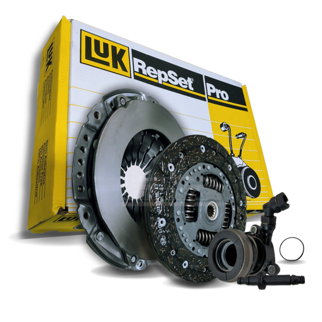 Kit Embreagem LuK Vectra 2.0 8v 2006 até 2011 (CÂMBIO F-17 RÉ PRA FRENTE) Platô/Disco/Atuador Hidráulico