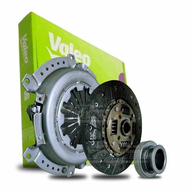 Kit Embreagem Valeo Chevette 1.6 8v 1973 até 1996 Platô/Disco/Rolamento