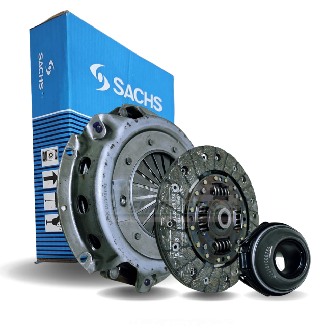 Kit Embreagem Sachs Pampa 1.6 CHT 8v 1983 até 1996 Platô/Disco/Rolamento