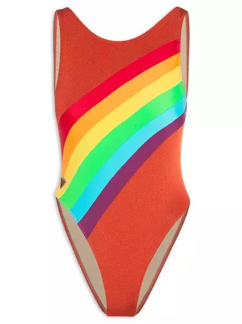 Maiô Arco-íris Cobre