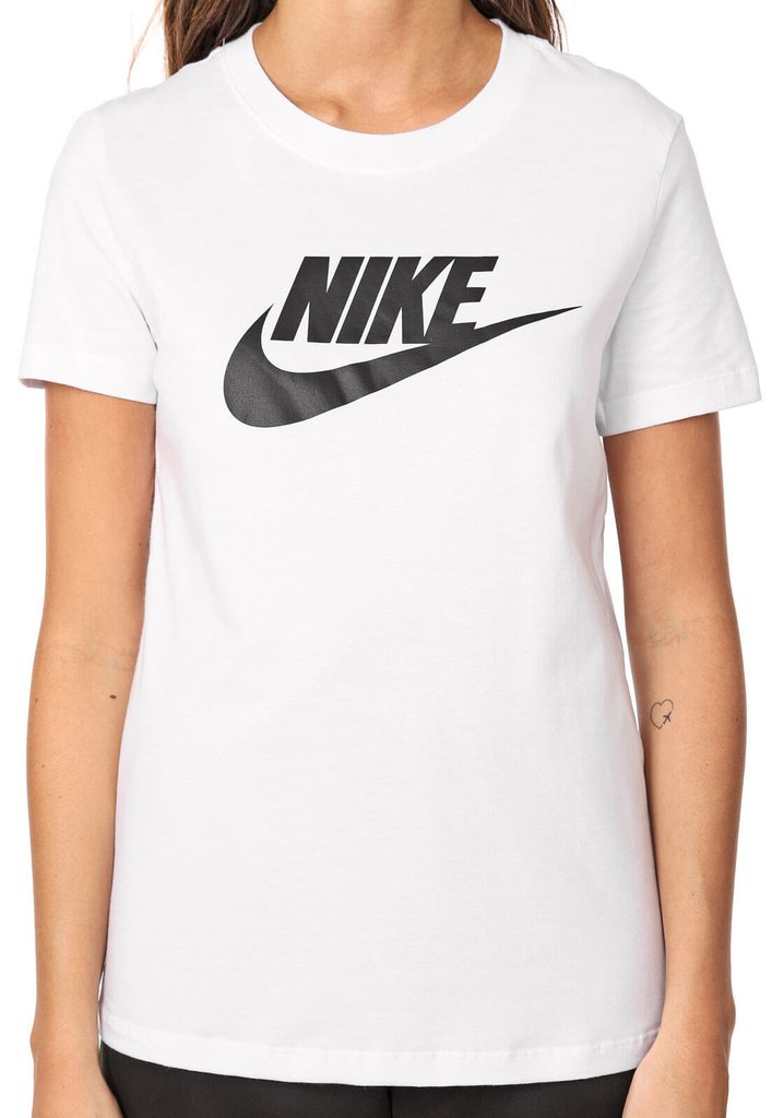 Camiseta Nike Sportswear Tee Essntl Icon Futura Branca