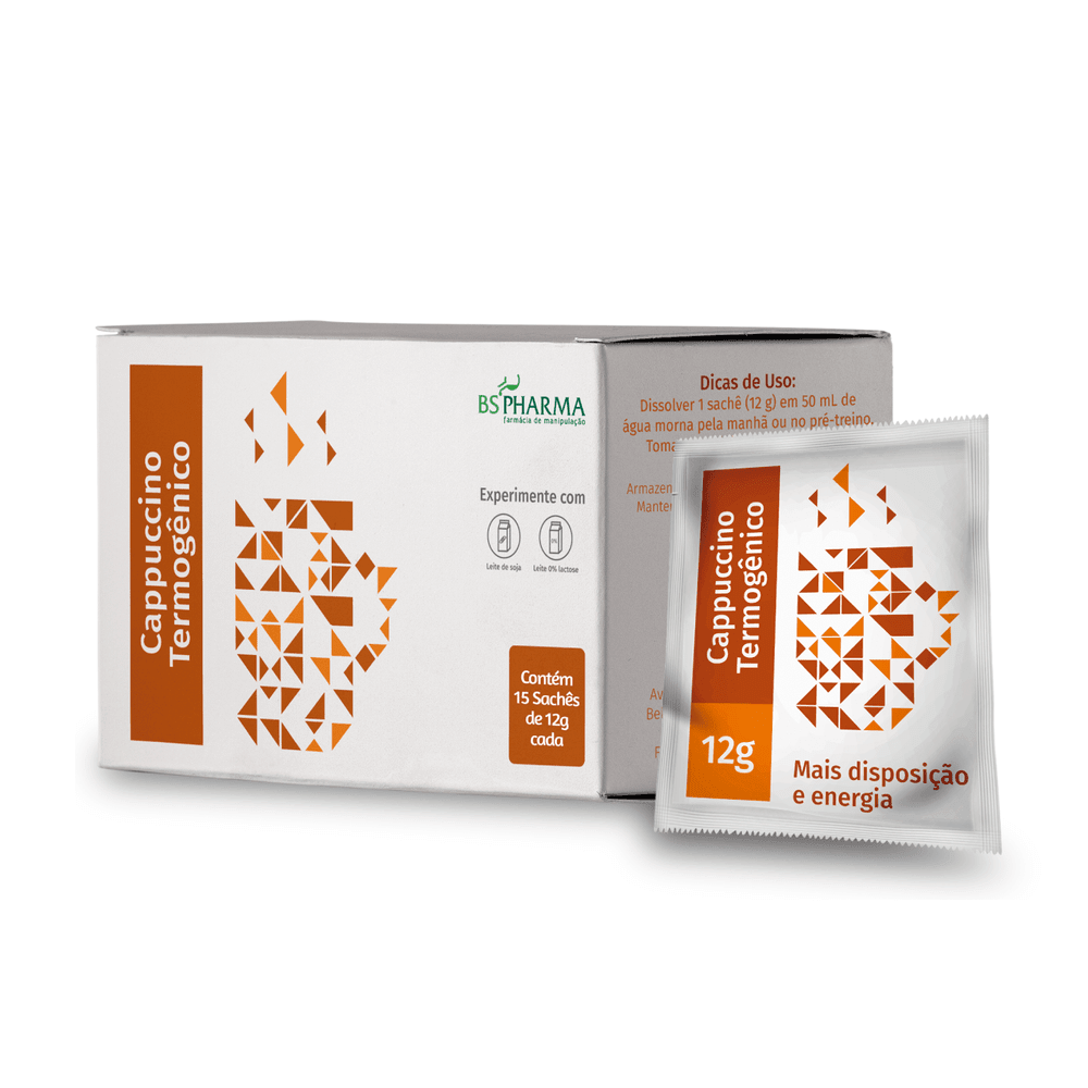Cappuccino Termogênico 12g - 15 sachês