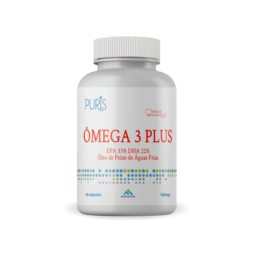 Omega 3 Plus 1000 mg - 60 Cápsulas