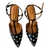 Sapato Feminino Scarpin Vizzano Slingback Tachas Brilho - comprar online