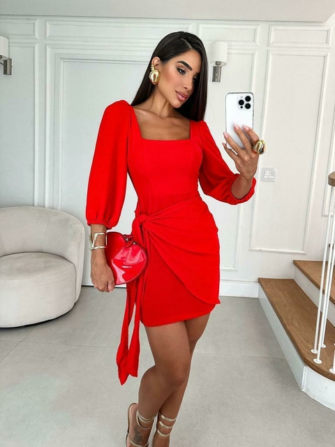 Vestido laço Mabelle