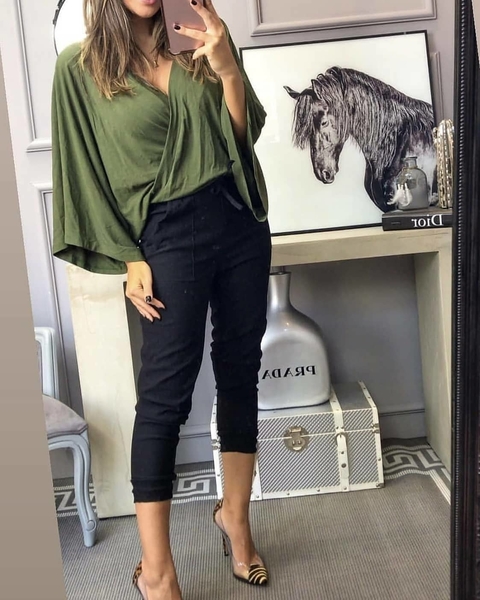 Calça jogger bengaline