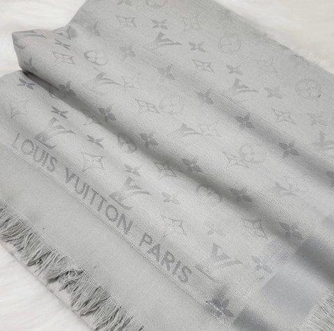 Pashmina Louis V. cinza