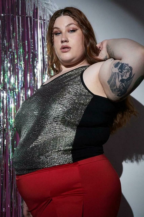 Musculosa bretel ancho de lurex adelante - comprar online