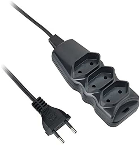 EXTENSAO ELETRICA 3TOMADAS 5M A - ELGIN