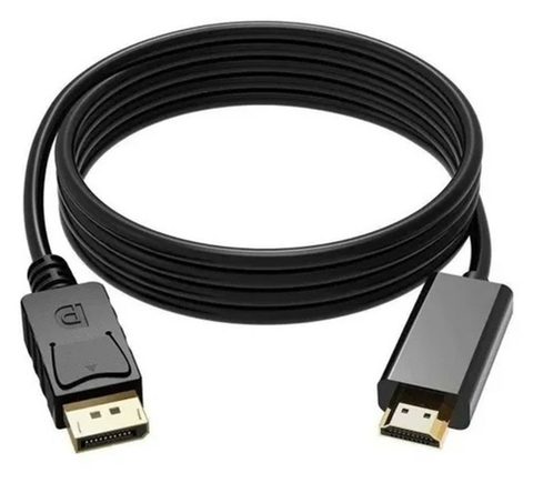 CABO DISPLAYPORT MACHO PARA HDMI 4K MACHO 1,8M*