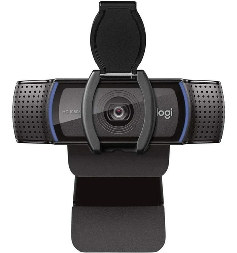 WEBCAM C920S FULL HD 1080P 960-001257 PRETA - LOGITECH