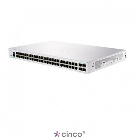 SWITCH CISCO CBS350-48P-4X 48 PORTAS POE MANAGED
