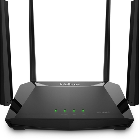 ROTEADOR WIRELESS AC 1200MBPS DUAL BAND WI-FORCE GIGABIT - INTELBRAS