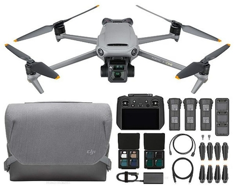 DRONE DJI AIR 3S FLY MORE COMBO (SEM TELA) BR