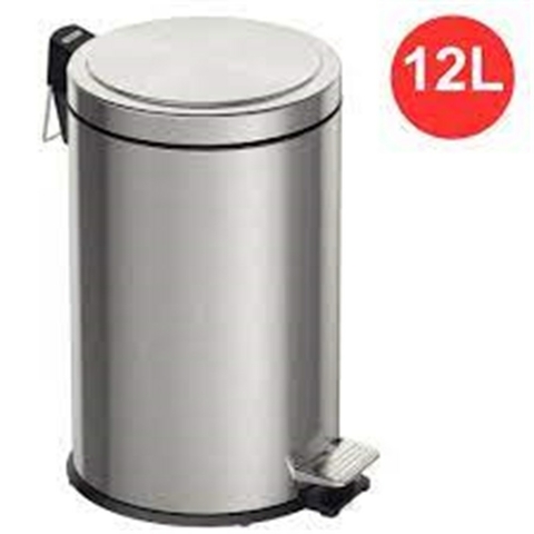 LIXEIRA TRAMONTINA AÇO INOX COM PEDAL 12L