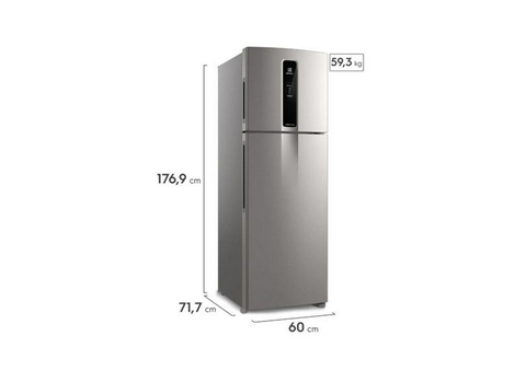 REFRIGERADOR CONSUL CRM50FK FROST FREE DUPLEX 410L INOX 127V