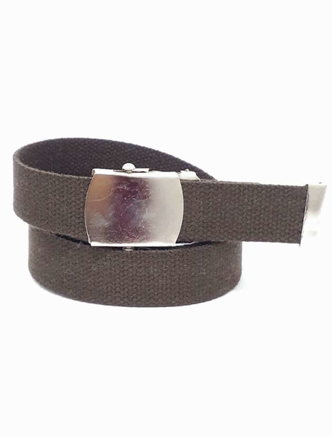 CINTA PASE 30 MM ALGODÓN. MARRÓN.