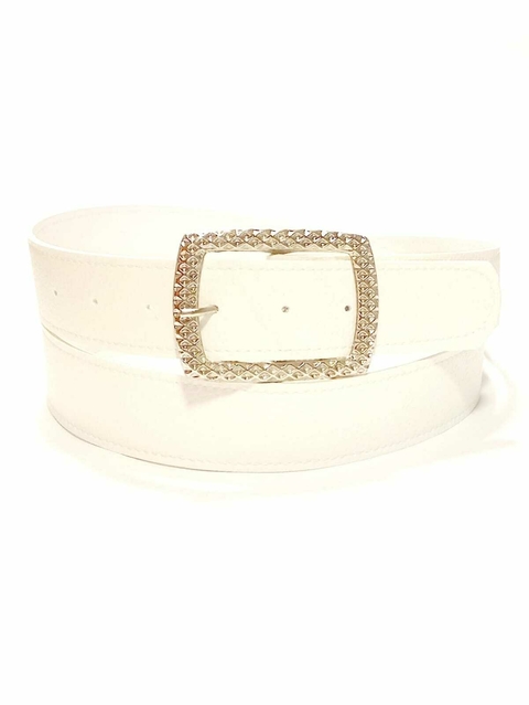 hebilla honey. cuerina pase 40 mm. BLANCO